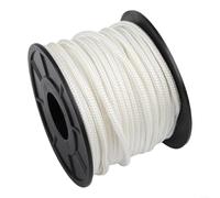 Cuerda de retroceso de nailon de 5 mm de 30 m para repuesto a gas para motosierras, cortadoras de césped, cortasetos y cortadores de cepillo