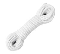 Cuerda de riego automático Que Absorbe el Agua, cordón de algodón para macetas de Repuesto, cordón de Mecha hidropónico para Plantas en Maceta, 1/6 Pulgadas (4 mm): 30 pies/9 m