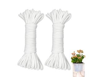 Cuerda de riego capilar para - Cuerda de riego autoabsorbente de 1,8 m de espesor, fácil hidratación y apoya el desarrollo de las raíces, perfecta para la maceta.