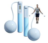 Cuerda de saltar con contador - Entrenador de fitness inalámbrico - Cuerda de saltar al aire libre con contador | para el hogar, interior y exterior, entrenamiento, ejercicio, fitness, hombres