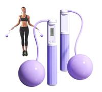 Cuerda de saltar con contador | Entrenador de fitness inalámbrico para contar, cuerda de saltar con contador, para hombres, mujeres, adultos, niños, fitness, gimnasio en casa