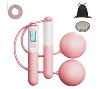 Cuerda de saltar con contador, pelota con/sin cuerda, cuerda de saltar de bola de gravedad, cuerda de saltar inalámbrica, cuerda de saltar pesada con contador para fitness de adultos, ejercicio,