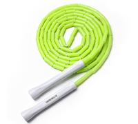 Cuerda de saltar con cuentas (verde fluorescente)