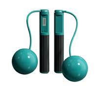 Cuerda de saltar con peso, cuerda de saltar para entrenamiento, cuerda de saltar inalámbrica, pantalla LED con contador, cuerda deportiva ajustable, accesorios de entrenamiento para mujeres y hombres