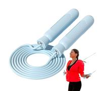 Cuerda de saltar - Cuerda de saltar ajustable con rodamientos de bolas, equipo de entrenamiento para deportes, cardio, hogar, gimnasio, escuela, parque infantil, parque interior
