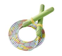 Cuerda de saltar - Cuerda de saltar con cuentas, cuerda de saltar con cuentas, cuerdas ajustables con asas ergonómicas de columna romana, cuerda de saltos de entrenamiento de gimnasio, cuerda de