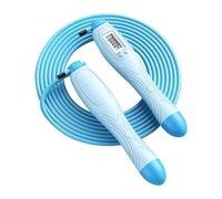 Cuerda de saltar - Cuerda de saltar pesada para fitness, cuerda de conteo | 9.2 pies, cuerda: alambre de acero + PVC; mango: ABS, longitud ajustable multiusos para hombres, mujeres, niños