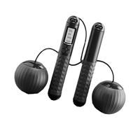 Cuerda de saltar, cuerda de saltar sin cuerda | Cuerda de saltar con cuerda de saltar con peso | Cuerda de saltar digital profesional con contador, cuerdas de saltar interiores ajustables para el