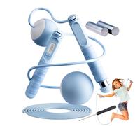 Cuerda de saltar digital, entrenamiento de coordinación, cuerda de saltar pesada con contador, para gimnasio, viajes, hogar, parque, dormitorio, damas, hombres, adolescentes, adultos y estudiantes