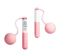 Cuerda de saltar inalámbrica | Cuerda de salto inalámbrica digital | Cuerda de saltar ponderada TPU | Ergonómico Grip LCD Counter para seguimiento de saltos de calorías Cardio Balance Agility Gym en
