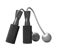 Cuerda de saltar inalámbrica para gimnasio, ejercicio, fitness, cuerda de saltar pesada para niños, diámetro de la bola, 3,2 cm, negro, diámetro de la bola: 3,2 cm, negro, 13,4 x 3,3 cm