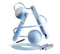 Cuerda de saltar inteligente | Fitness con rodamientos de bolas, cuerda de saltar inteligente con peso | para mujeres, adolescentes, adultos, estudiantes, hogar, gimnasio, viajes, parque, dormitorio
