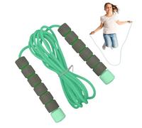 Cuerda de saltar para niños, cuerda de saltar pesada a prueba de nudos, cuerda de velocidad de agarre antideslizante, ligera para jóvenes, principiantes, escuela, clases de educación física