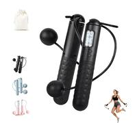 Cuerda De Saltar Runaivete con Contador, Nueva Cuerda De Saltar Inalámbrica 2025, con Peso Inteligente para Ponerse En Forma Rápidamente, Sin Enredos Gravity Ball (#d)