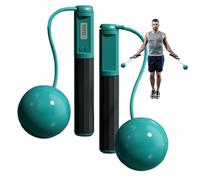 Cuerda De Saltar Sin Cable - Entrenador De Fitness Inalámbrico De Conteo - Cuerda De Saltar Para Gimnasio Con Contador - Para Hombres, Mujeres, Adultos Y Niños Para Fitness, Entrenamiento Y Gimnasio E