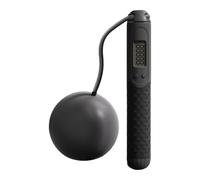 Cuerda de saltar sin cuerda para adultos con cable de acero pesado, salto digital profesional, fácil de usar, digital profesional con contador