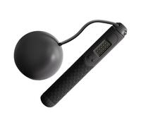 Cuerda de saltar sin cuerda para adultos, cuerda de saltar profesional digital con contador, equipo de fitness, equipo de salto duradero en interiores