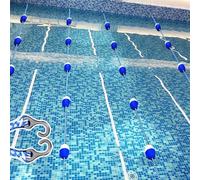 Cuerda de seguridad flotante de 20 pies para límites, ideal para niños y mascotas, equipo de seguridad duradero para natación, divisor de carril, elementos esenciales de seguridad en el agua