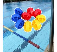 Cuerda de seguridad para piscina, divisor de carril de nailon de 9 m para piscinas al aire libre e interior, cordón de seguridad flotante, perfecto para límites de piscina y gestión de seguridad