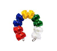 Cuerda de seguridad para piscina, divisor resistente a los rayos UV con flotador de bola de boya, ideal para separación de carriles, seguridad en el área de la piscina