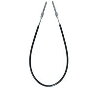 Cuerda de sujeción Wittner Ultra para contrabajo 3/4-1/2-1/4 - Resistente a la rotura/acero flexible - Alta flexibilidad - Para colgar en el botón final - 265916K - Fabricado en Alemania