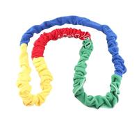 Cuerda de Tirar Colorida para Actividades de Entrenamiento de Niños Al Aire, Diseño de Tensión Elástica, Material de Goma y Felpa Seguro, Ideal para la Integración Sensorial, 1 Pieza