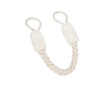 Cuerda de tope de puerta de algodón de poliéster suave para niños y mascotas, 60 cm de largo, evita lesiones en los dedos, tope de puerta multifuncional