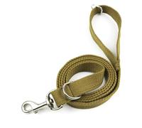 Cuerda de tracción de algodón de lona para mascotas, tamaño mediano y grande, doble propósito, largo y corto, perro de pastor alemán, cuerda extendida y ampliada para pasear perros