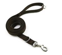 Cuerda de tracción de algodón de lona para mascotas, tamaño mediano y grande, doble propósito, largo y corto, perro de pastor alemán, cuerda extendida y ampliada para pasear perros