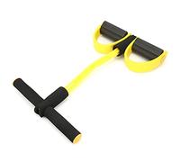 Cuerda de Tracción Elástica de 2 Tubos, Banda de Resistencia para Abdominales de TPE Liviana con Pedal Multifunción Eficaz Portátil para Pilates en Casa para Ejercicios de Yoga