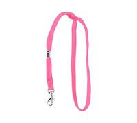 Cuerda de tracción para aseo de perros y mascotas, ajustable con cierre de bucle de nailon, accesorios para perros (rosa)