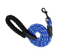 Cuerda de tracción Reflectante for Mascotas de 120/150/200/300 cm, Cadena Multicolor con asa de Esponja for Perros pequeños y medianos. Collar de Perro Grande(5,1.5mx1.2cm)