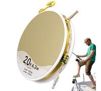 Cuerda de Trenzada - Línea de Alta tensión de tamaño 3.0, Conector de línea sin Nudos, filamento de fundición Suave, Rendimiento Resistente a la abrasión | Lagos de Hielo, orillas del río