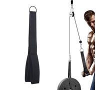 Cuerda de Tríceps Larga para Entrenamiento en Poleas, Accesorio de Tracción para Cable Gym, Mayor Rango de Movimiento, Accesorios Cruzados Cuerda Triceps Entrenador