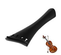 Cuerda de violín de ébano - Gut oblicuo para violines 4/4, puente de reemplazo de cuerdas | Cuerda profesional de madera con afinador para músicos, ideal para reparaciones y necesidades de pe