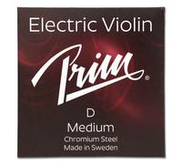 Cuerda de violín Prim, cuerda re media, cuerda individual para violines clásicos y eléctricos, núcleo de acero, entorchada en aluminio y acero inoxidable, 0,028»/ 0,72 mm