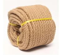 Cuerda de Yute, Cuerda de Yute retorcida de 8 mm, Adecuada for Manualidades de Bricolaje, Hecha a Mano, decoración del hogar, Columpio for Gatos(8mm X 10m)