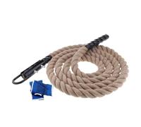 Cuerda De Yute for Escalada En Gimnasio, Equipo De Ejercicios Con Mosquetón for Educación Física, Entrenamiento De Fuerza, Entrenamiento, Estudiantes Atletas O Entrenamientos En Casa(38mm,4m)