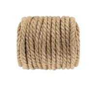 Cuerda De Yute Natural 20/22/24mm Cuerda Gruesa De Cáñamo Torcida para Bricolaje Decorativa para Hogar Casa Jardín Deportes(20mm,10m/33ft)