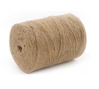 Cuerda de yute seil-tech 2mm natural sin teñir, color marrón, ideal