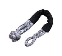 Cuerda del Cabrestante, Cuerda de cinta for remolque coche, anillo línea cabrestante sintético, correa recuperación resistente al desgaste, cuerda for todoterreno(Grey)