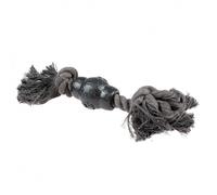 Cuerda ECO con 2 nudos y cono de goma para perro - Duvo Plus - Mediciones: 26 x 5 x 5 cm