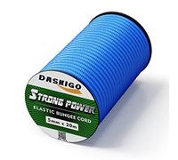 Cuerda elástica de 5 mm x 20 m, color azul claro