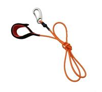 Cuerda elástica de correa de paleta de 40 pulgadas para un manejo seguro de paletas y equipo de agua (naranja)