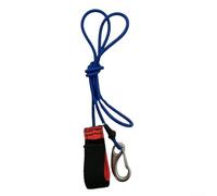Cuerda elástica de correa de paleta de 40 pulgadas para un manejo seguro de paletas y equipo de agua (azul)