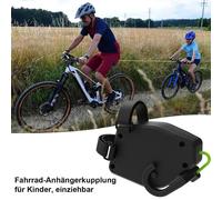 Cuerda elástica de remolque para bicicleta de 2,5 m con bolsa de almacenamiento triangular, correa de tracción de 500 lb para bicicletas de