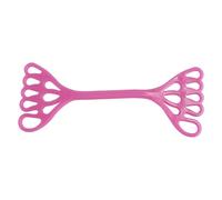 Cuerda elástica para ejercicios: bandas para ejercitar el estiramiento de los hombros y la espalda del brazo, 31 * 11,2 cm de alta elasticidad, 5 anillos para los dedos, ejercitador de brazos para hac