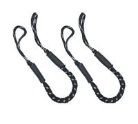 Cuerda elástica para embarcaciones, 2 unidades, para barcos | Elástico Ankerschock Bungee Line Boot Accesorios de cuerda elástica regalos para hombres que son duraderos y se puede estirar a 5,5 pies.