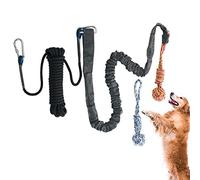 Cuerda elástica para perro, resistente a las mordeduras, juguetes desafiantes para cachorros, juguete de cuerda interactivo versátil, varita de juguete duradera para divertirse y fortalecer tu