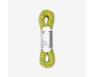 CUERDA EN DOBLE DE ESCALADA Y ALPINISMO - RAPPEL ICE 7,5 MM X 60 M AMARILLO Talla única
